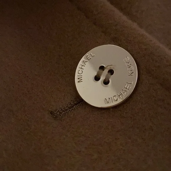 MICHAEL Michael Kors Wool Coat -Dark Camel size PM NEW WITH TAGS - Picture 9 of 16